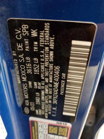 2021 KIA RIO LX - 3KPA24AD4ME400406