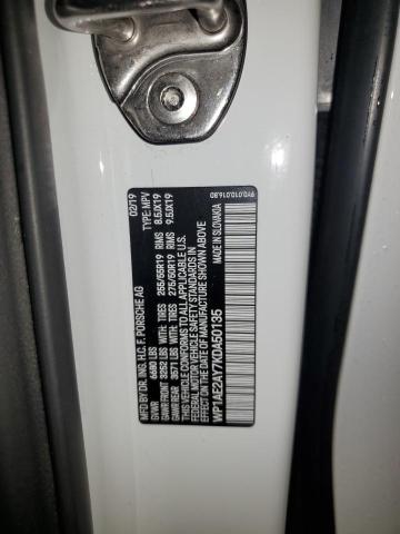 2019 PORSCHE CAYENNE SE - WP1AE2AY7KDA50135