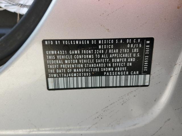 2016 VOLKSWAGEN JETTA SEL - 3VWL17AJ4GM207893