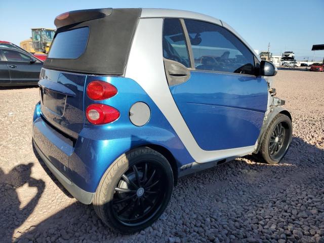 SMART FORTWO PAS 2009 blue  gas WMEEK31X69K220159 photo #4