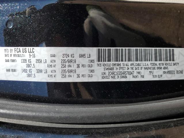 VIN 2C4RC1EG5HR578347 2017 Chrysler Pacifica, Touri... no.13