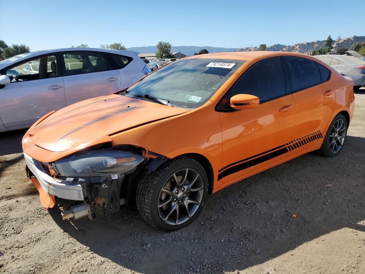 Lot #2940260126 2013 DODGE DART SXT