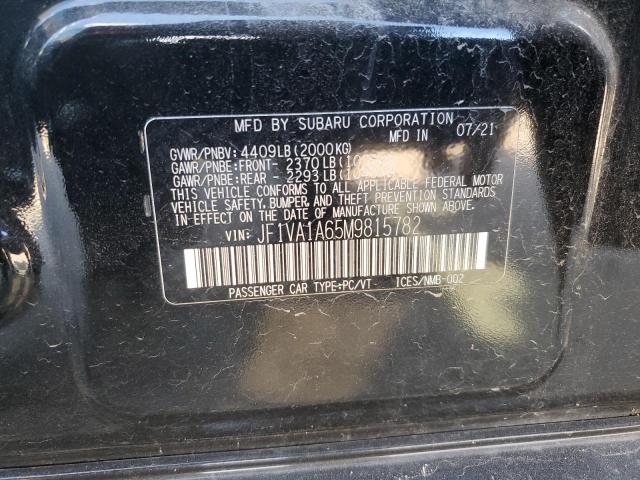 2021 SUBARU WRX - JF1VA1A65M9815782