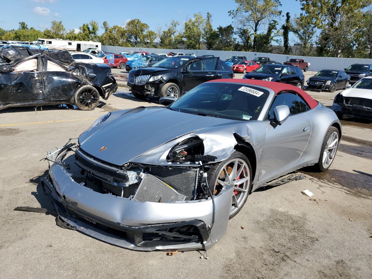  Salvage Porsche 911