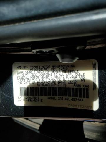 VIN 5YFBU4EE3DP101179 2013 Toyota Corolla, Base no.12