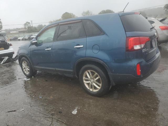 KIA SORENTO LX 2015 blue 4dr spor gas 5XYKT3A69FG556265 photo #3