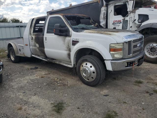 FORD F550 2008 white  diesel 1FDAW56R78EA87041 photo #1