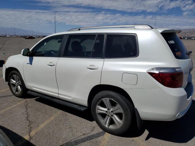 TOYOTA HIGHLANDER 2008 white  gas JTEDS43A382008774 photo #3