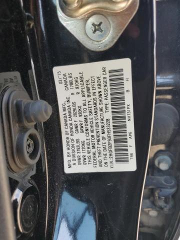2015 HONDA CIVIC EXL - 2HGFB2F93FH533228