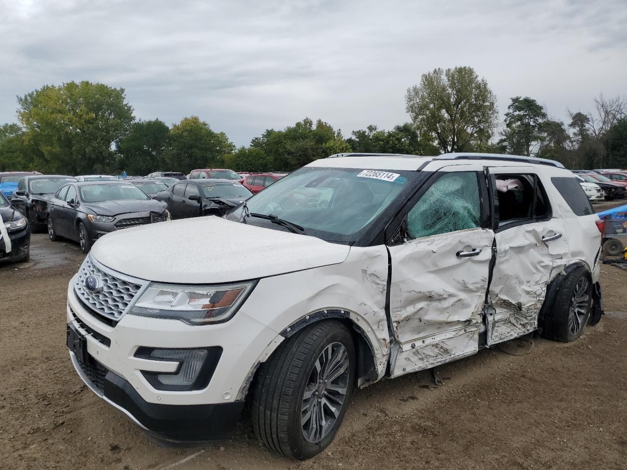 Lot #2954871235 2017 FORD EXPLORER P