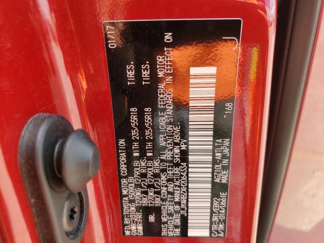 2017 LEXUS NX 200T BA - JTJYARBZXH2064334