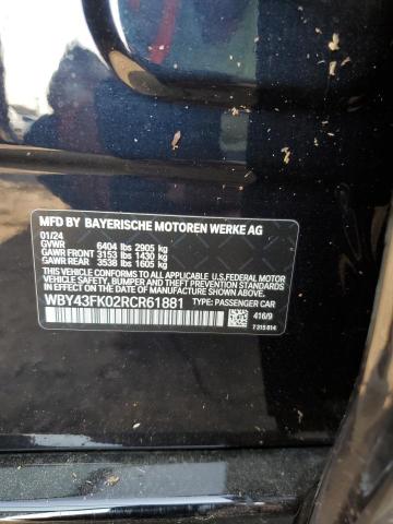 2024 BMW I5 M60 WBY43FK02RCR61881