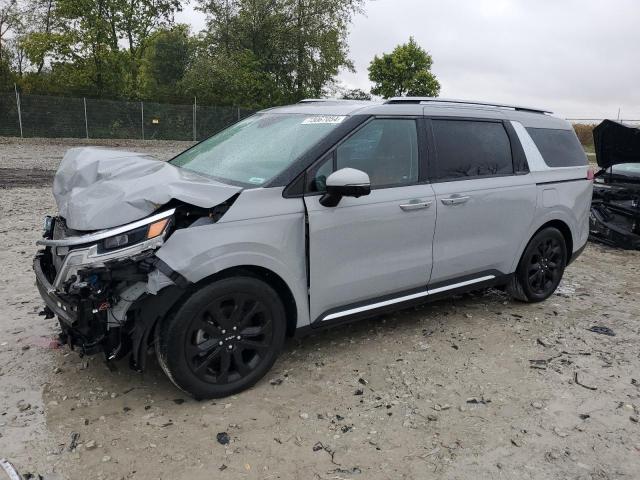 KIA CARNIVAL S 2022 gray  gas KNDNE5H37N6066343 photo #1