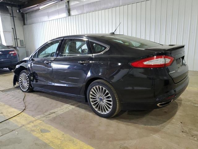 FORD FUSION TIT 2014 black  gas 3FA6P0K93ER358157 photo #3