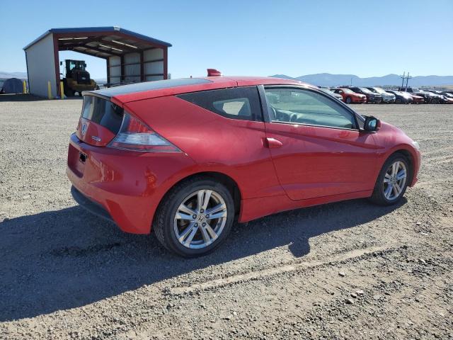 HONDA CRZ 2011 red  hybrid engine JHMZF1C60BS013669 photo #4