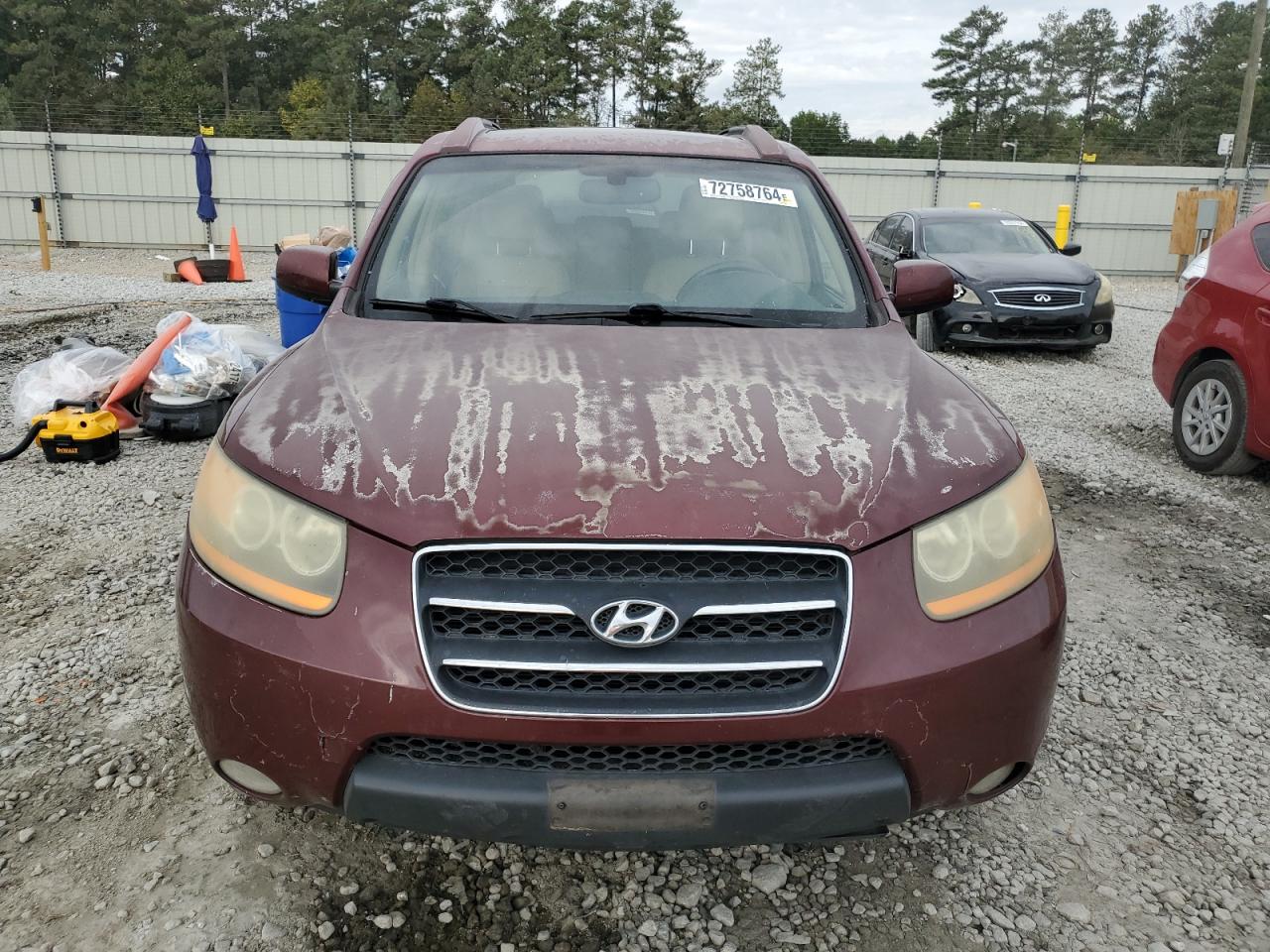 Lot #2860291046 2009 HYUNDAI SANTA FE S