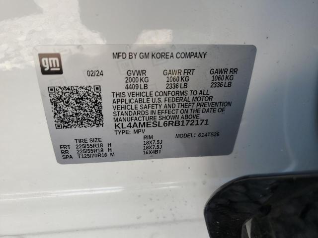 VIN KL4AMESL6RB172171 2024 BUICK ENCORE no.14