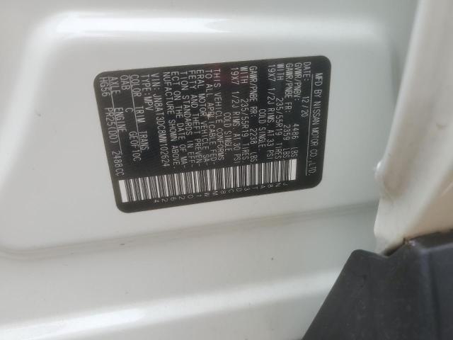 2021 NISSAN ROGUE PLAT - JN8AT3DC8MW102624