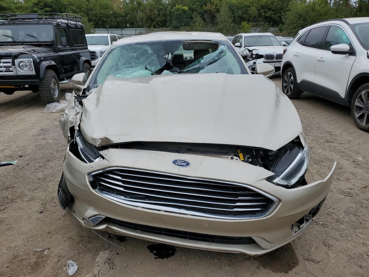 Lot #2988854651 2019 FORD FUSION SEL