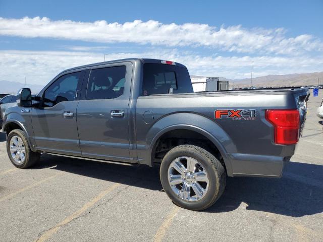 FORD F150 SUPER 2019 gray  gas 1FTEW1E47KFC46145 photo #3