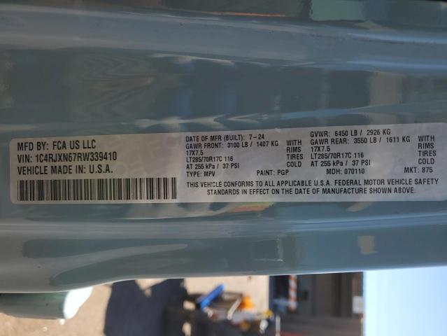 2024 JEEP WRANGLER 4 1C4RJXN67RW339410