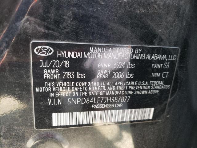 2018 HYUNDAI ELANTRA SE - 5NPD84LF7JH387877