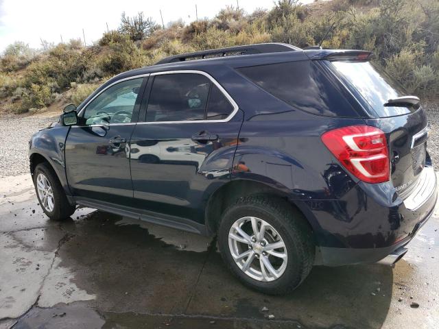 CHEVROLET EQUINOX LT 2017 blue  gas 2GNFLFE35H6180092 photo #3