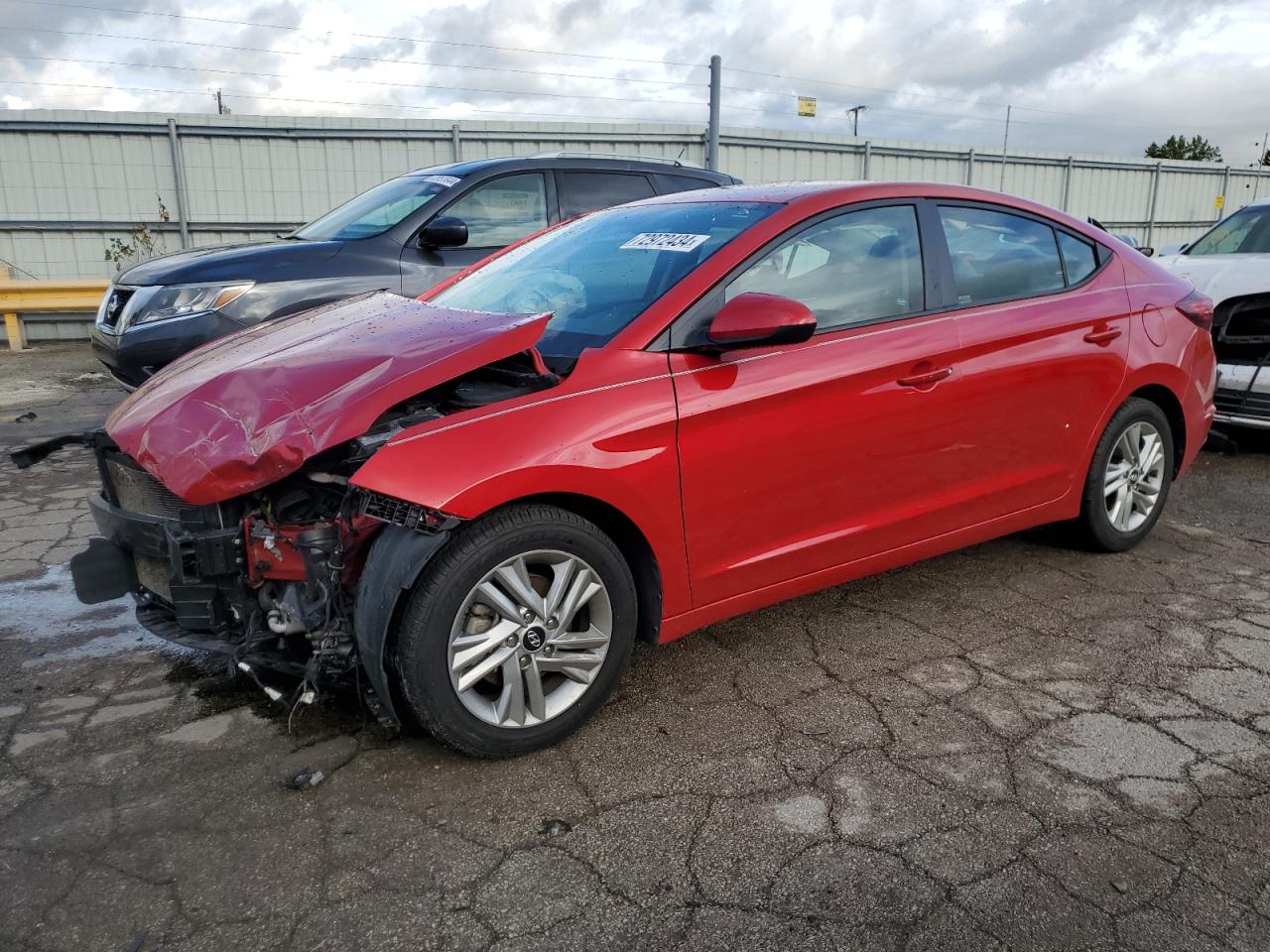 Lot #2893352417 2020 HYUNDAI ELANTRA SE