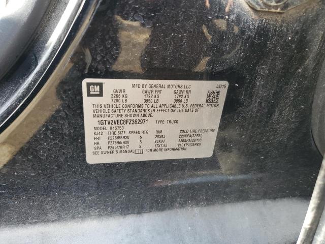 2015 GMC SIERRA K15 - 1GTV2VEC8FZ362971
