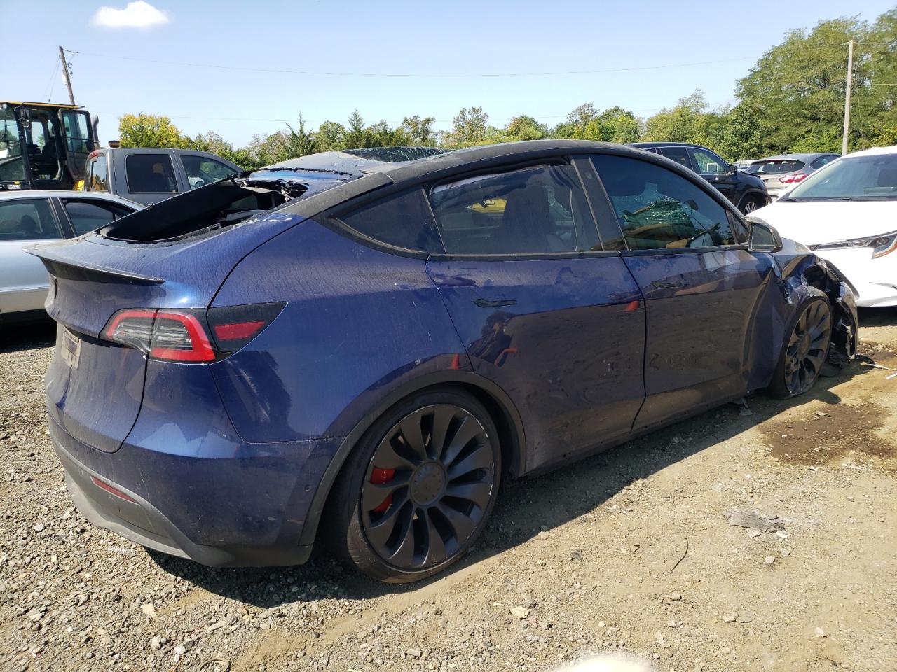 Lot #2960171068 2022 TESLA MODEL Y