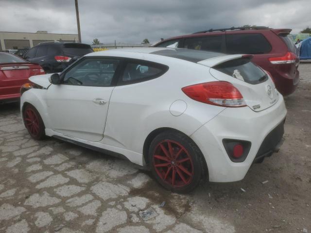 HYUNDAI VELOSTER T 2016 white  gas KMHTC6AE1GU298235 photo #3