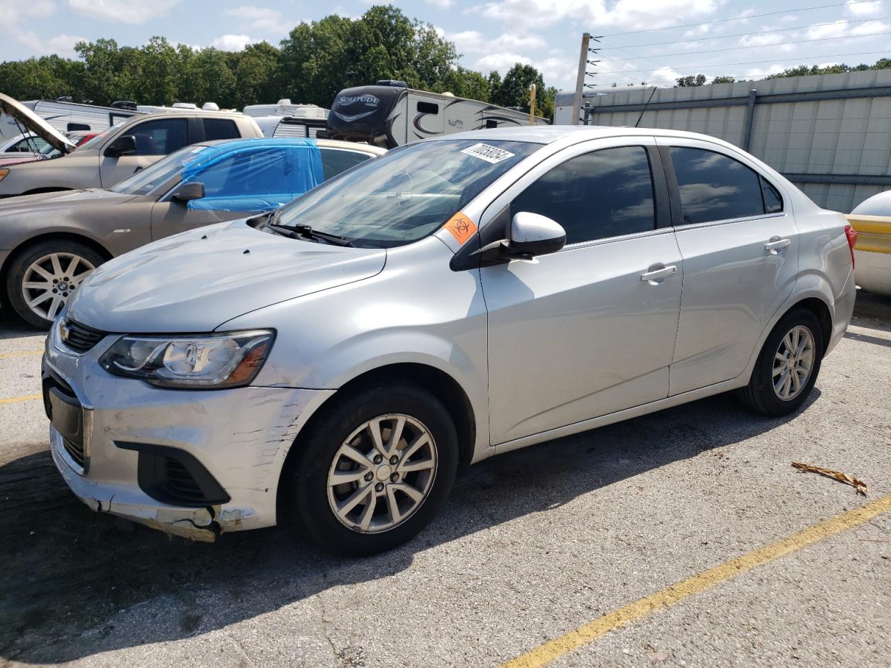 Lot #2926332412 2018 CHEVROLET SONIC LT