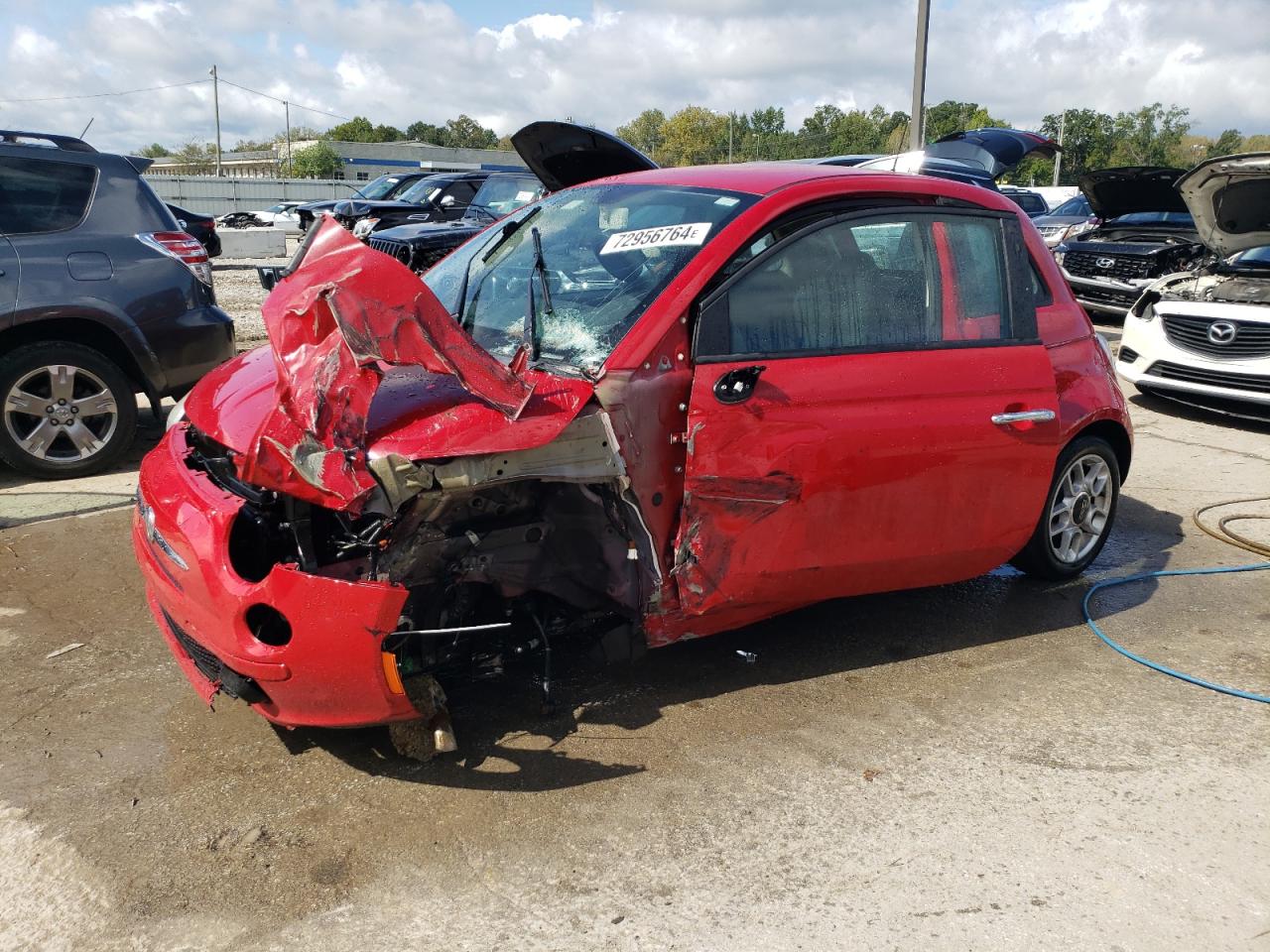 Lot #2916448004 2012 FIAT 500 POP