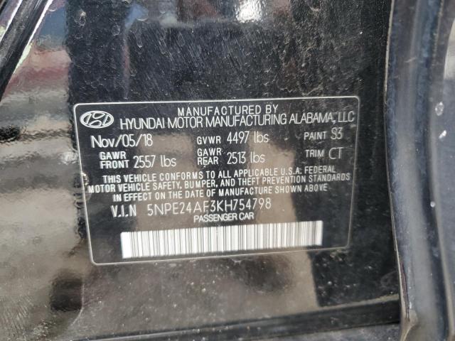 2019 HYUNDAI SONATA SE - 5NPE24AF3KH754798