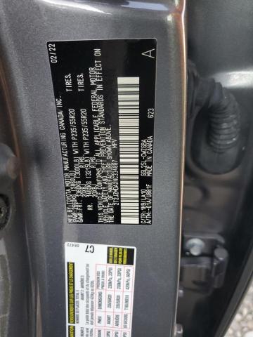 2022 LEXUS RX 350 - 2T2JZMDAXNC334887