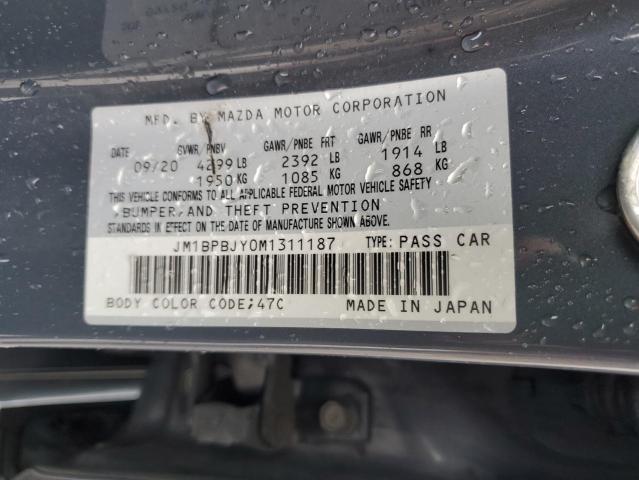 VIN JM1BPBJY0M1311187 2021 Mazda 3 no.14