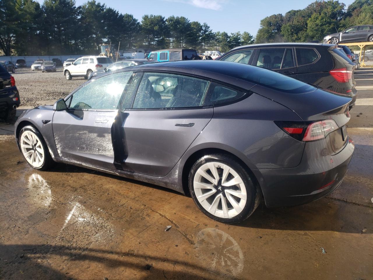 Lot #2940564454 2022 TESLA MODEL 3