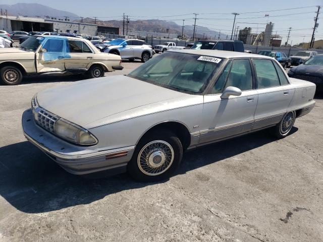 OLDSMOBILE 98 REGENCY 1991 silver sedan 4d gas 1G3CW53L0M4352931 photo #1