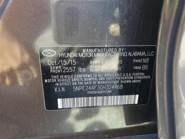 2016 HYUNDAI SONATA SE - 5NPE24AF3GH324468