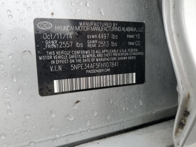2015 HYUNDAI SONATA SPO - 5NPE34AF5FH107841