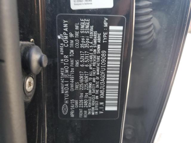 2015 HYUNDAI TUCSON LIM - KM8JU3AG0FU109089