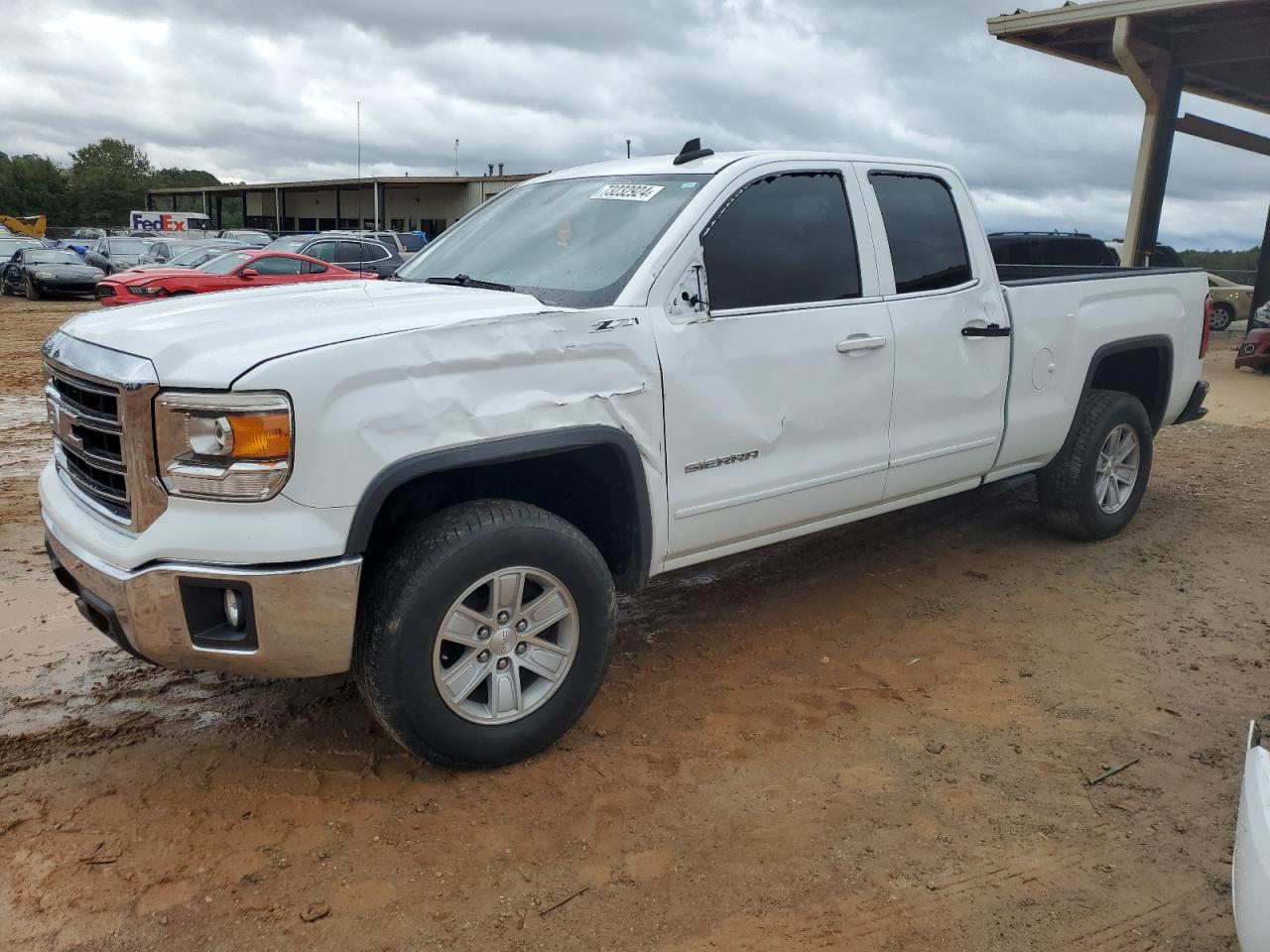 GMC SIERRA C15 2015 white  gas 1GTR1UEC4FZ413817 photo #1