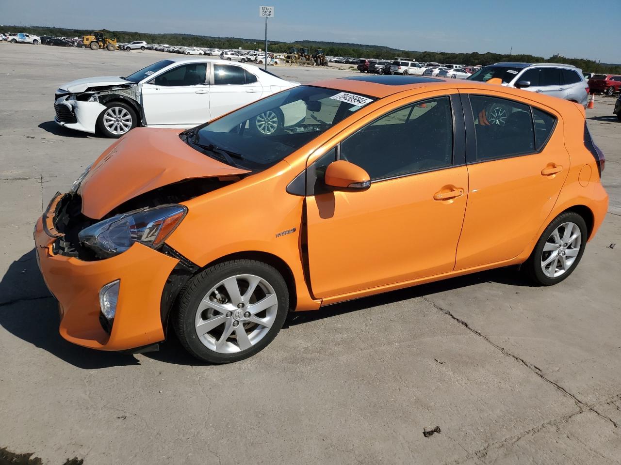 Lot #2847327380 2015 TOYOTA PRIUS C