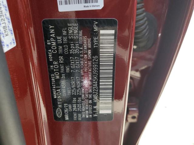 2019 HYUNDAI TUCSON SE - KM8J23A45KU999126