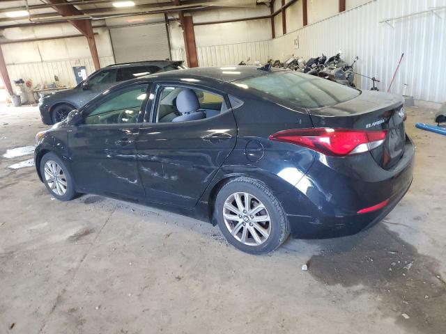 HYUNDAI ELANTRA SE 2015 black  gas 5NPDH4AE8FH635944 photo #3