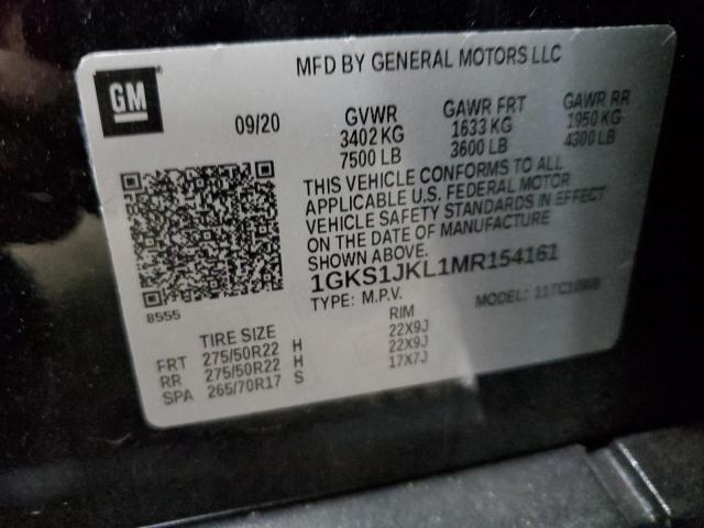 VIN 1GKS1JKL1MR154161 2021 GMC Yukon, Denali no.14