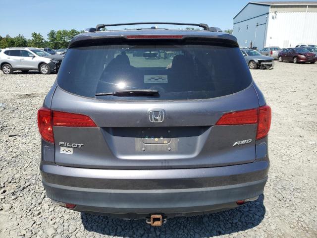 VIN 5FNYF6H53GB097341 2016 Honda Pilot, Exl no.6