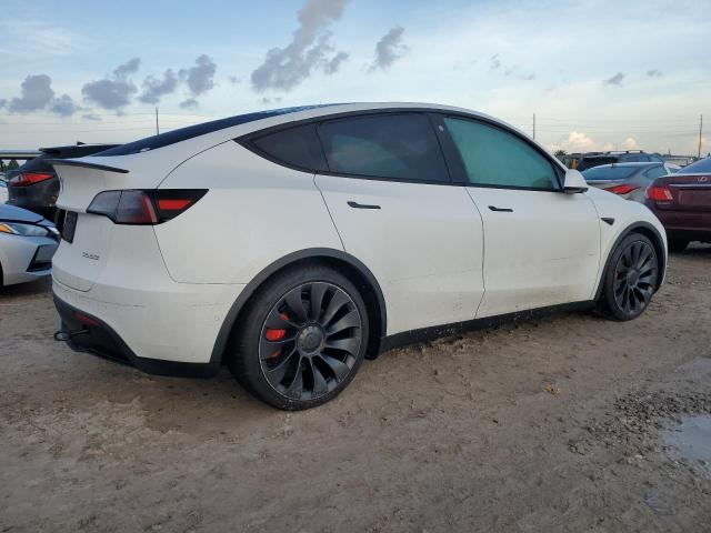 VIN 7SAYGDEF5NF378135 2022 Tesla MODEL Y no.3