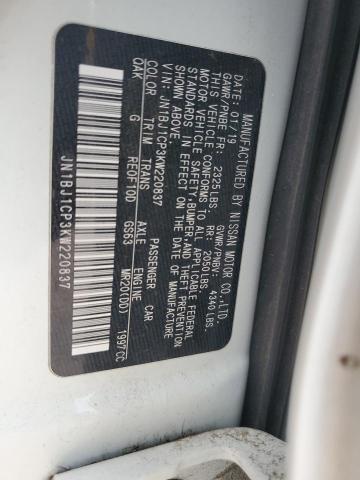 2019 NISSAN ROGUE SPOR - JN1BJ1CP3KW220837