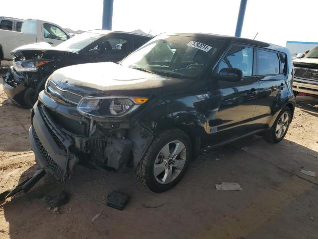 KIA SOUL 2018 black  gas KNDJN2A27J7573052 photo #1